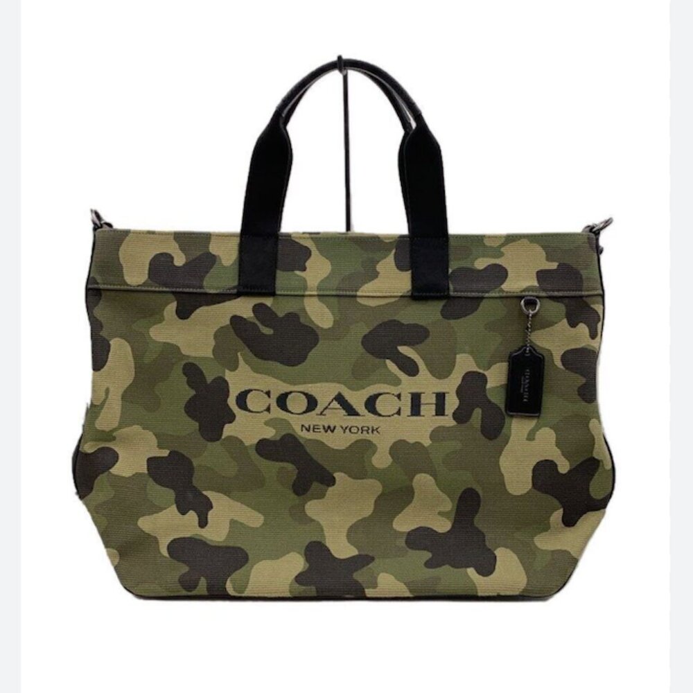 Coach Camo Tote in Like New Condition